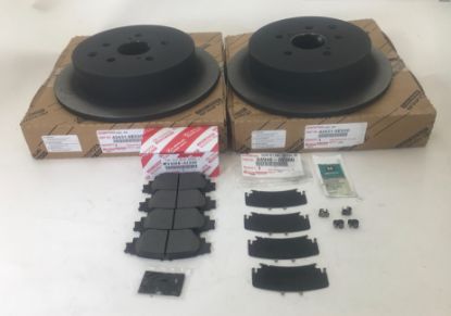 Picture of Rear Rotors Pads & Shims 