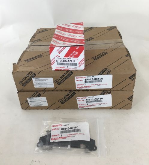Picture of Front Brake Rotors Pads & Shims