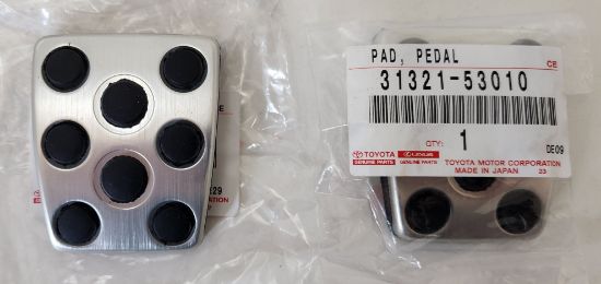 Picture of Brake & Clutch Pedal Pad Set Of 2