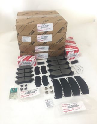 Picture of FRONT & REAR ROTORS, TCMC PADS & SHIMS