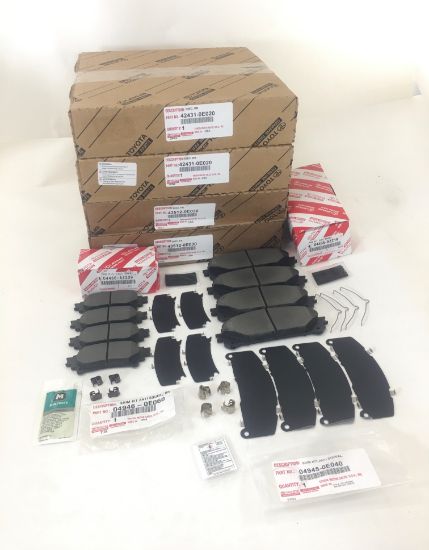 Picture of FRONT & REAR ROTORS, TCMC PADS & SHIMS