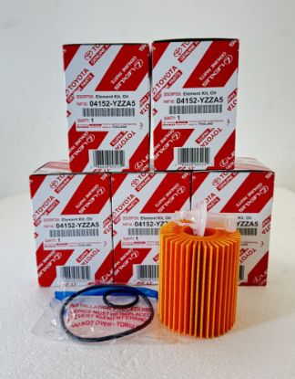 Picture of Engine Oil Filter Set (5 pcs) 04152YZZA5 